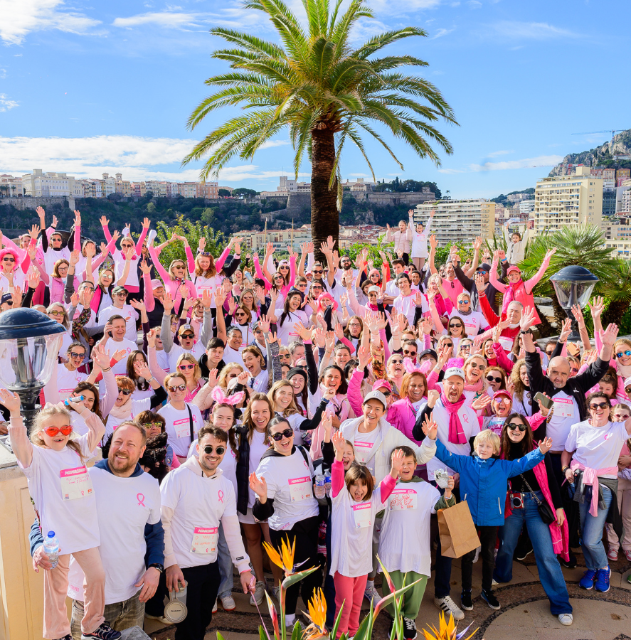Pink Ribbon Monaco Walk 2027 Children Under 13 (Free Registration)