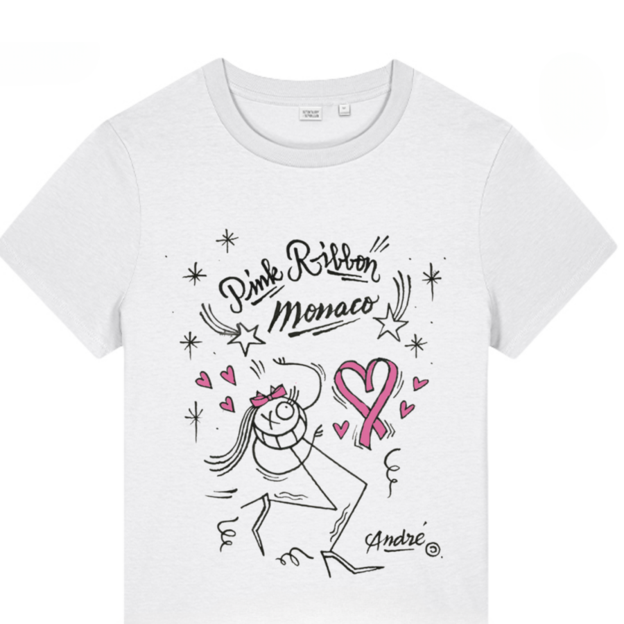 Pink Ribbon Monaco T-Shirt – Limited Artist Edition