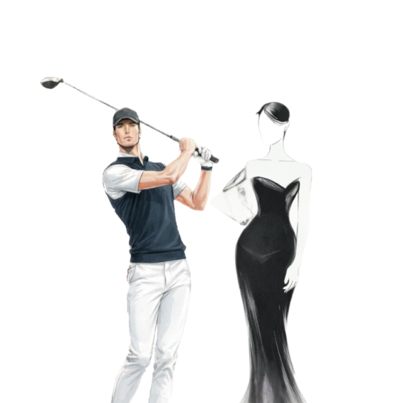 Golf & Gala single package